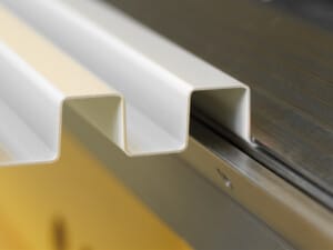 Thalmann Long Metal Folding Machine Recessed Lower Beam